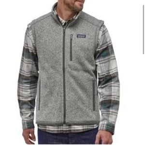 Patagonia Better Sweater Gray Fleece Vest